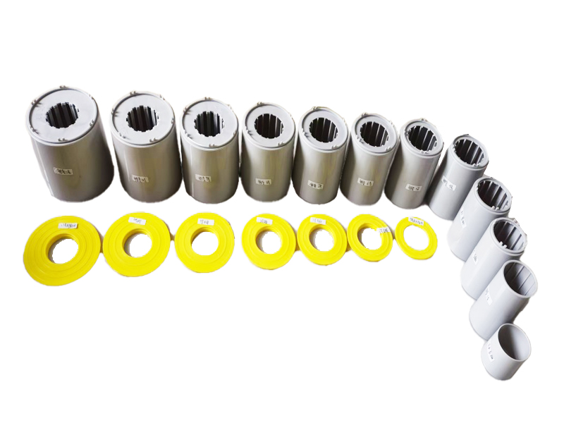 PP tapered sleeve for conveyor roller कन्वेयर रोलर के लिए पीपी पतला आस्तीन