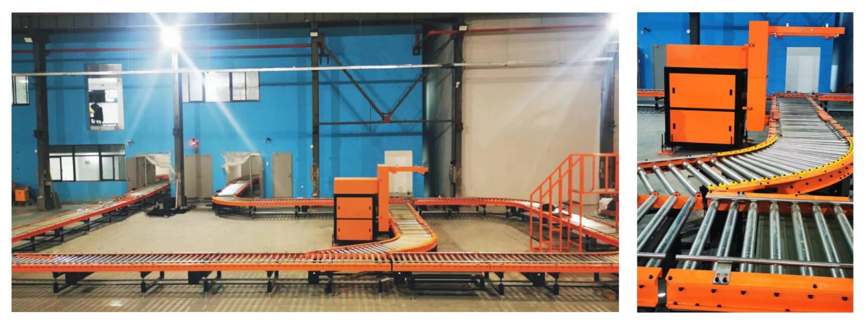 irradiation conveyor system विकिरण कन्वेयर प्रणाली