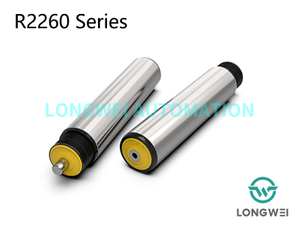 ओ-रिंग पुली गोल बेल्ट चालित स्टील कन्वेयर रोलर 