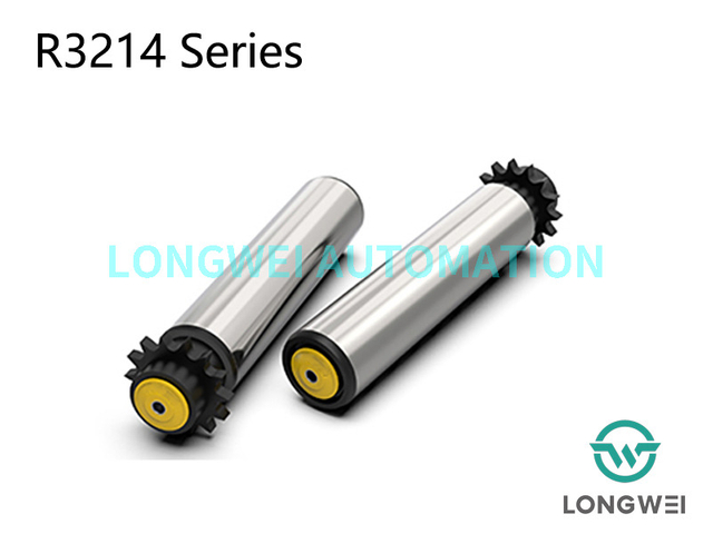 सिंगल-पंक्ति पॉलिमर स्प्रोकेट संचय कन्वेयर रोलर