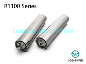 स्टील बियरिंग हाउस के साथ लाइट/मीडियम ड्यूटी ग्रेविटी कन्वेयर रोलर