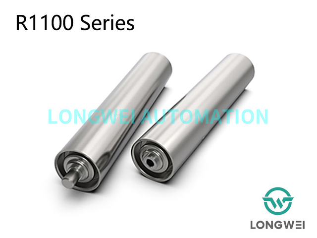 स्टील बियरिंग हाउस के साथ लाइट/मीडियम ड्यूटी ग्रेविटी कन्वेयर रोलर