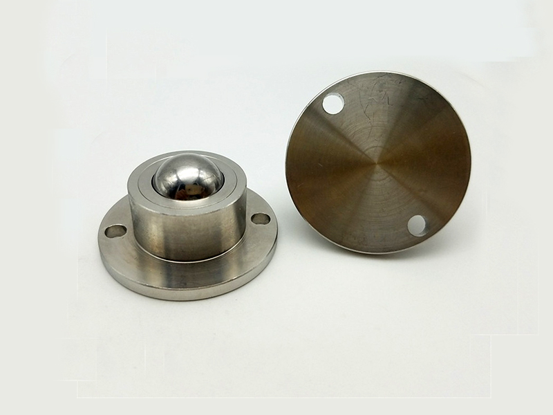 बेस फ्लैंज स्प्रिंग लोड बॉल ट्रांसफर यूनिट