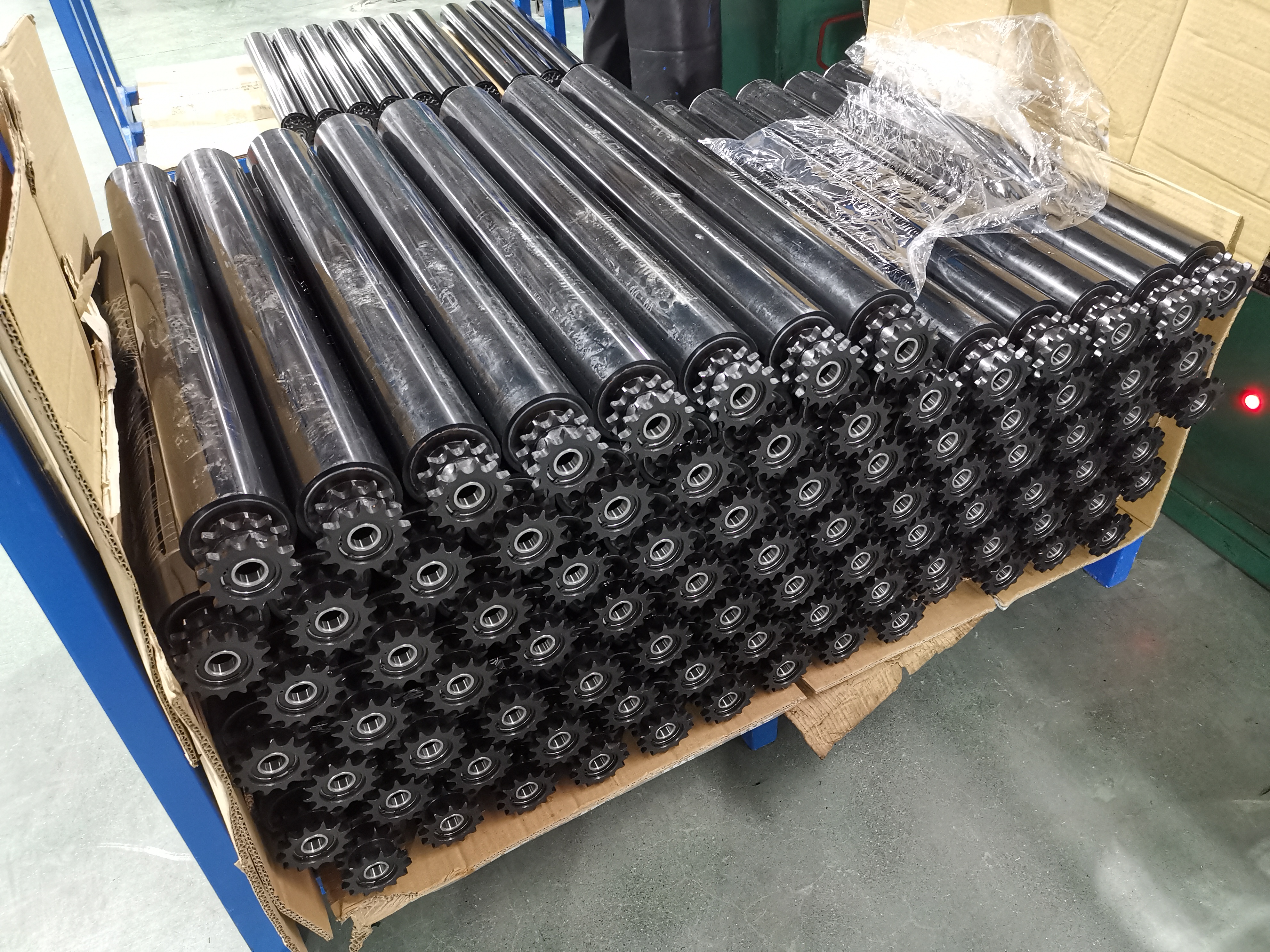 पु कोट स्टील रोलर