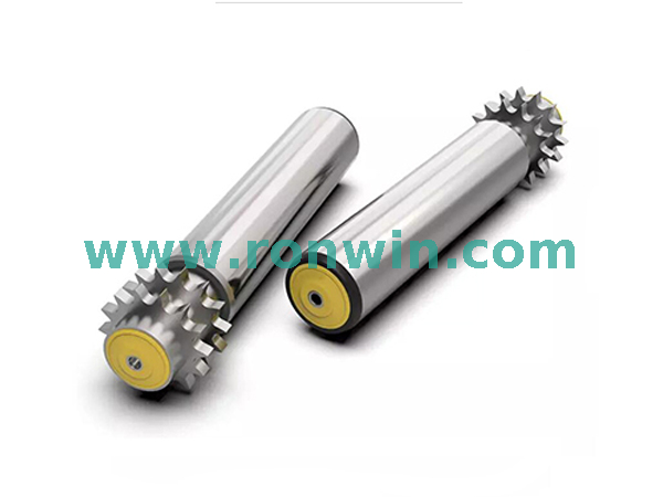 R3221 डबल-पंक्ति स्टील स्प्रोकेट टेलीस्कोप-फीड संचय रोलर