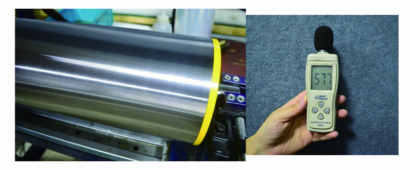 रोलर शोर परीक्षण