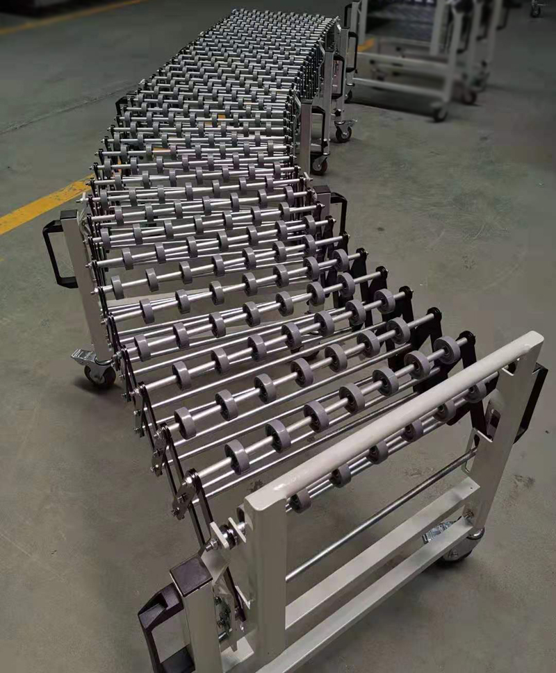 स्केटव्हील फ्लेक्सबाइल कन्वेयर