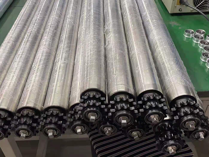 स्प्रॉकेट डायरेक्ट करंट स्टील मोटर चालित रोलर