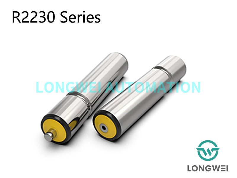 लाइनशाफ्ट सिंगल ग्रूव्ड राउंड बेल्ट ड्रिवेन स्टील कन्वेयर रोलर 