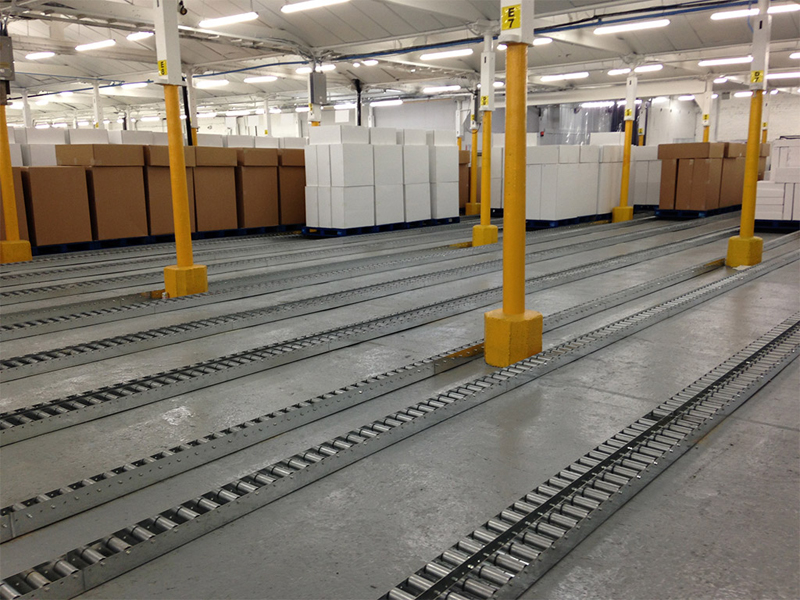 गुरुत्वाकर्षण रोलर कन्वेयर