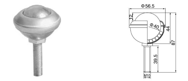 थ्रेड फिक्सिंग बॉल ट्रांसफर यूनिट