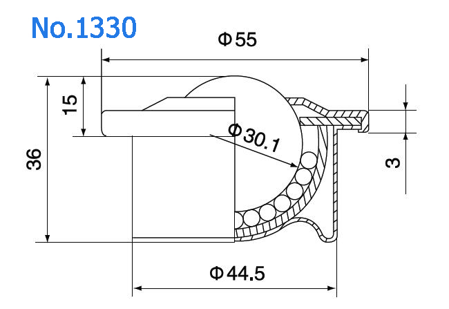 यूरो प्रेस फिटिंग बॉल ट्रांसफर यूनिट