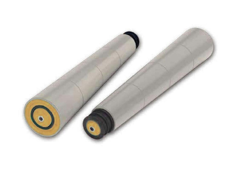 गोल बेल्ट चालित चरखी पतला रोलर