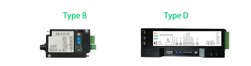 डीसी मोटर चालित रोलर नियंत्रण ड्राइव