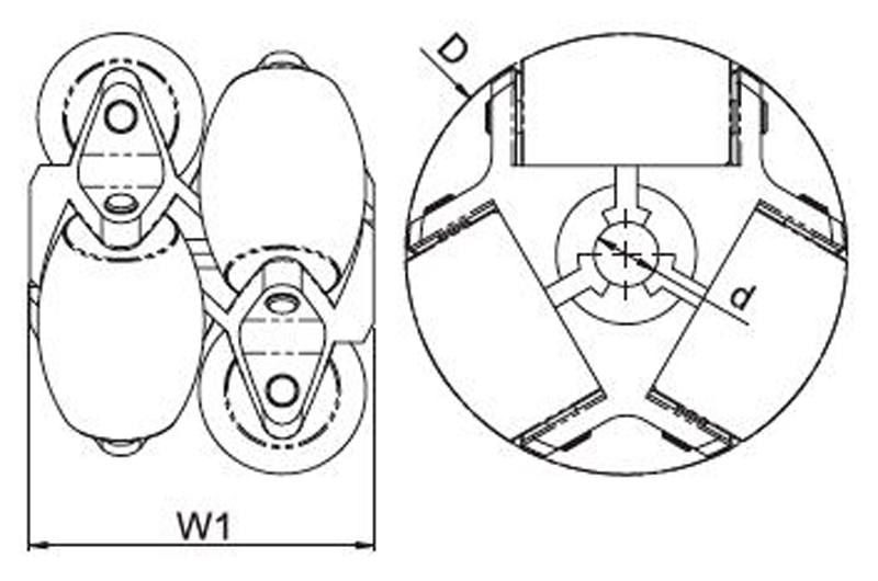 हम स्केट व्हील
