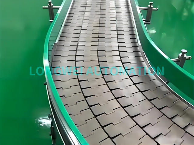 मॉड्यूलर मैटटॉप चेन कन्वेयर