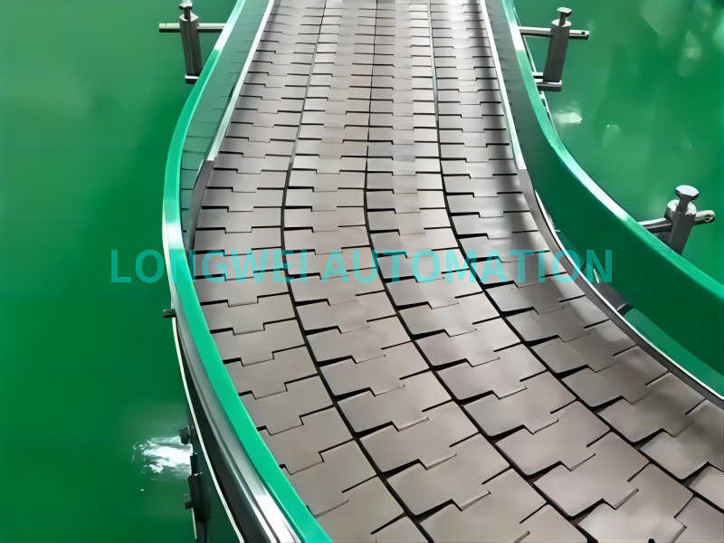 मॉड्यूलर मैटटॉप चेन कन्वेयर