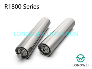 स्टील बियरिंग हाउसिंग के साथ हेवी ड्यूटी ग्रेविटी कन्वेयर रोलर