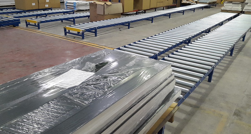 गुरुत्वाकर्षण रोलर कन्वेयर