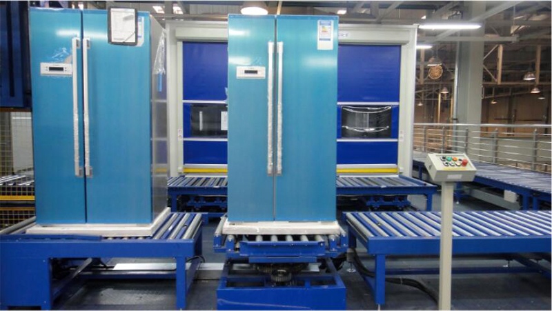 फूस की टर्नटेबल कन्वेयर