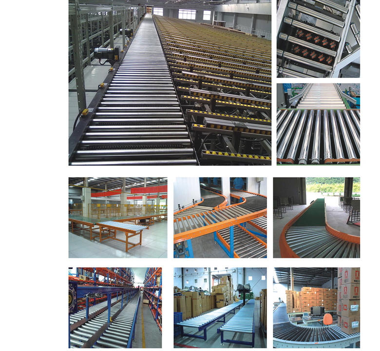  ई-कॉमर्स वितरण कन्वेयर सिस्टम 