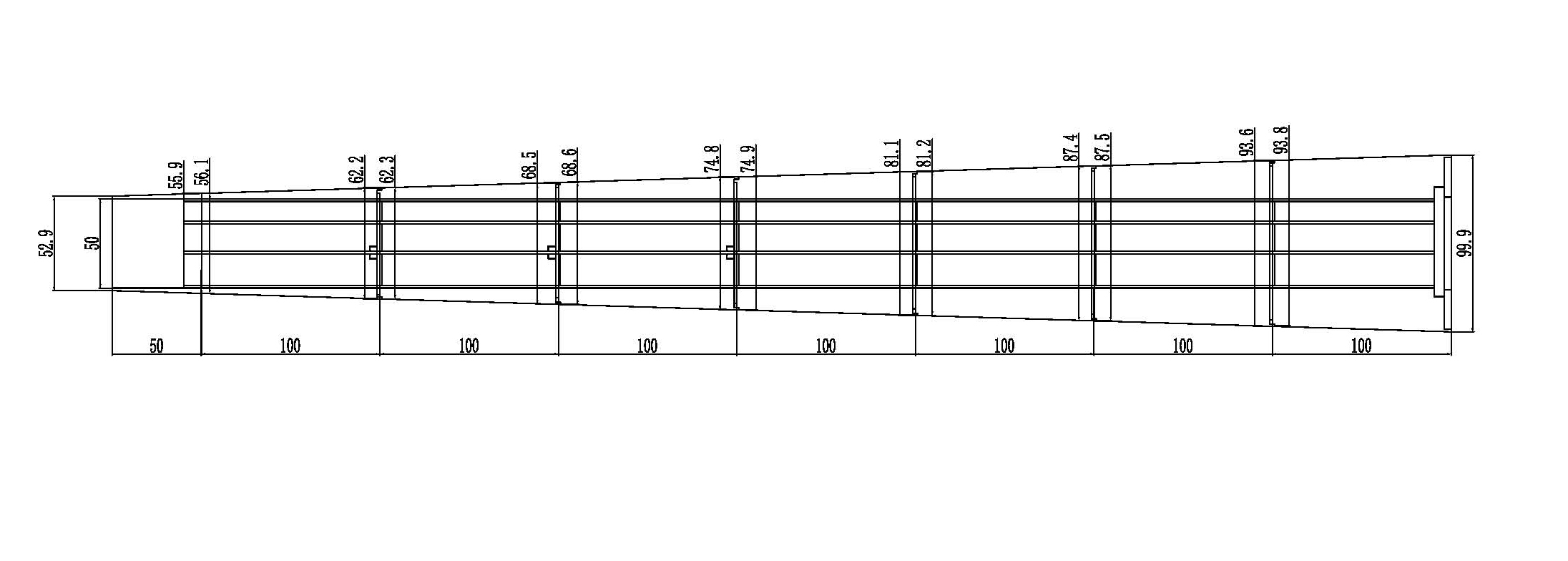 50 पतला आस्तीन
