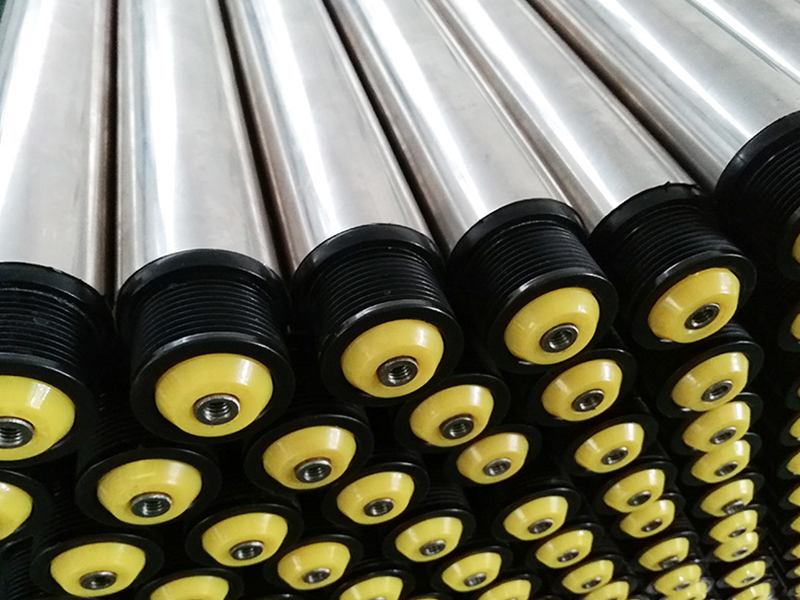 पॉली-वी चरखी रोलर