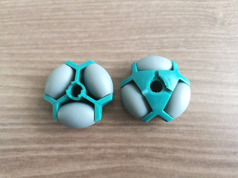 दो परत omniwheels