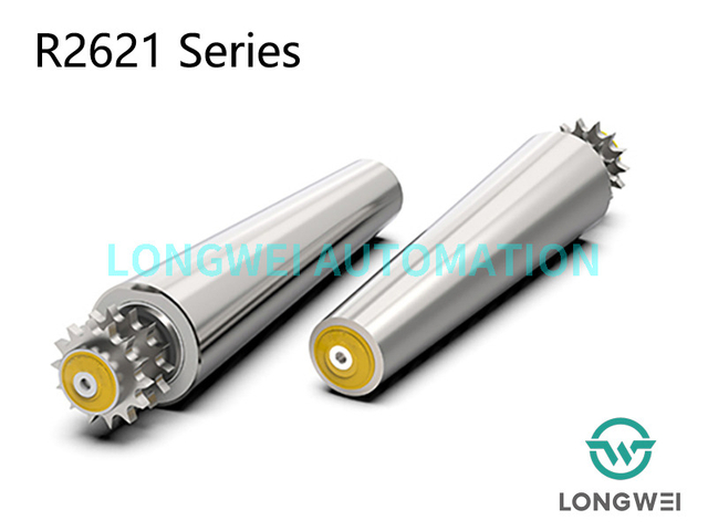 हेवी ड्यूटी स्टील स्प्रोकेट पतला स्टील कन्वेयर रोलर