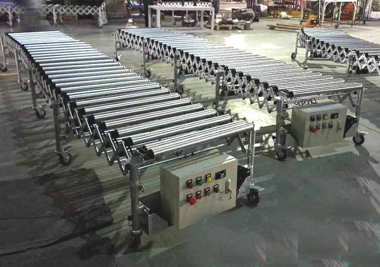 मोटराइज्ड लचीला रोलर कन्वेयर